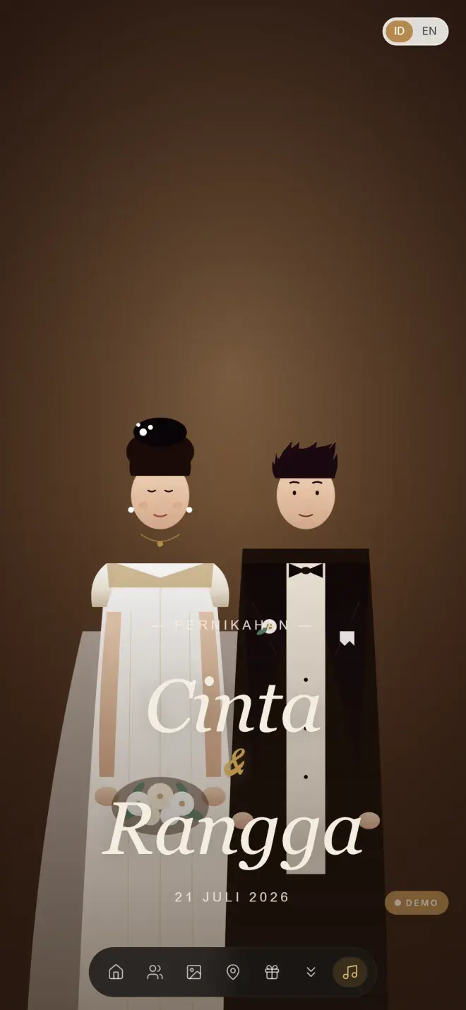 Template undangan digital 3